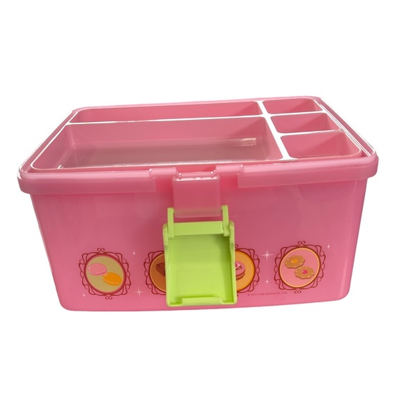 2008 Sanrio Hello Kitty Plastic Cosmetic Carrying Case Caboodle RARE - Picture 11 of 13